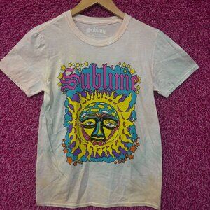 Sublime 40 oz to Freedom Celestial Rock Tie Dye Womens Top M